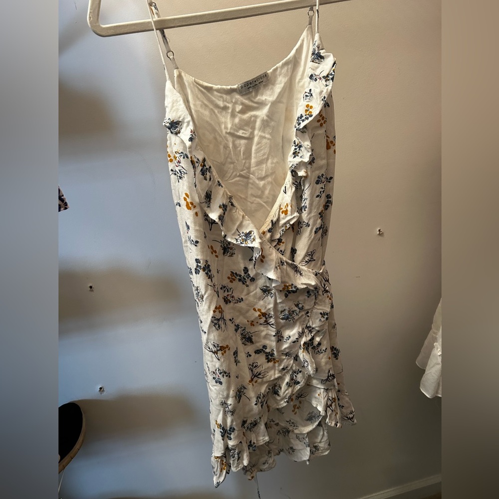 Paper Crane wrap v neck
